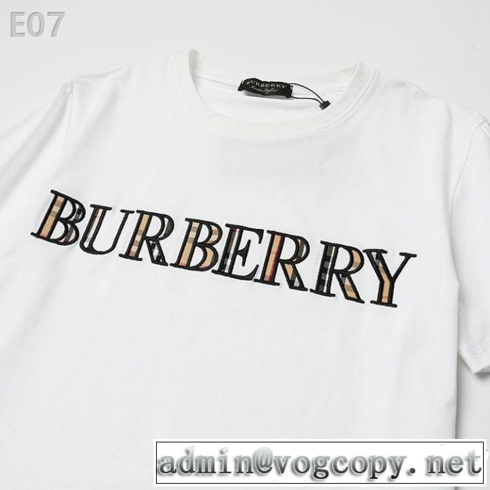 Tシャツ/ティーシャツ 旬の気分を絶妙に バーバリー BURBERRY 2色可選 大人のカジュアルスタイル