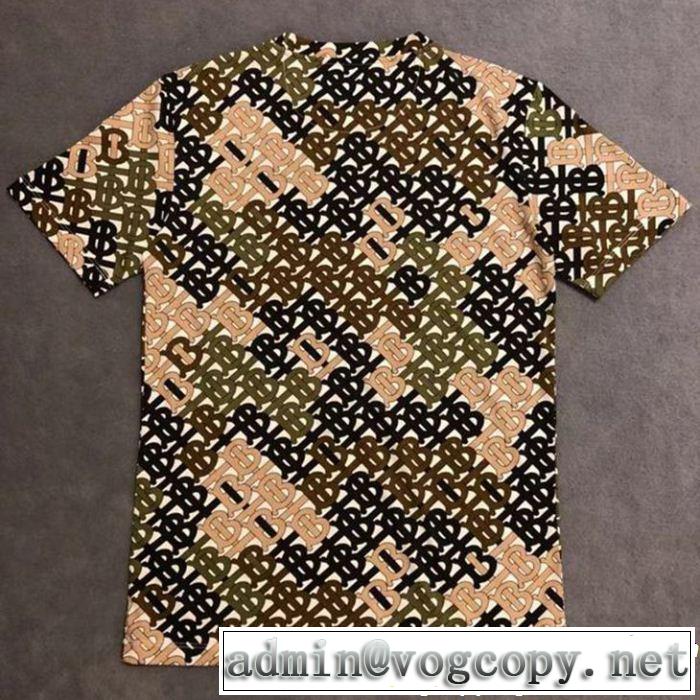 春夏らしい華やか バーバリー BURBERRY ドレスアップ効果も抜群  Tシャツ/ティーシャツ