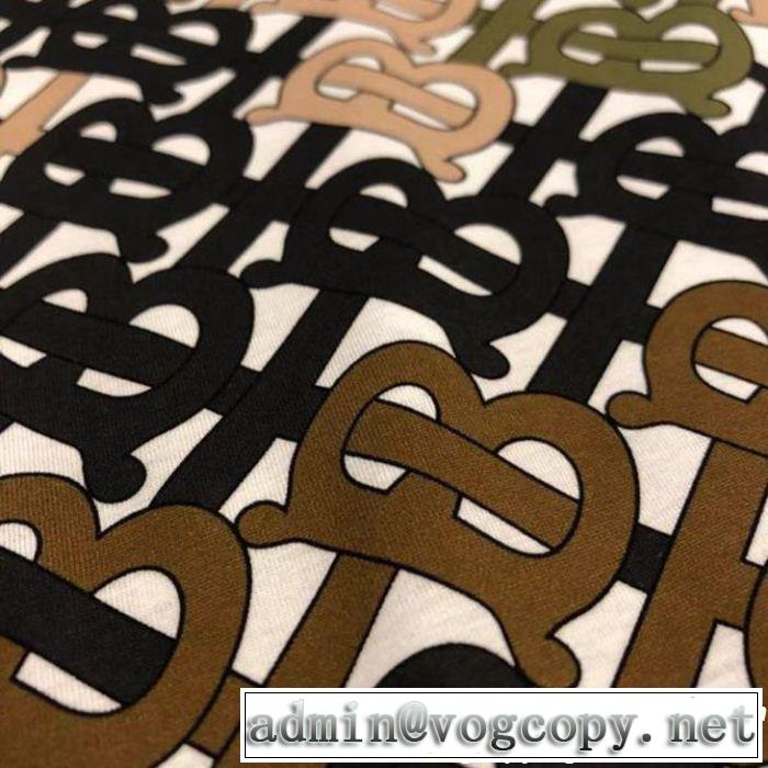 春夏らしい華やか バーバリー BURBERRY ドレスアップ効果も抜群  Tシャツ/ティーシャツ