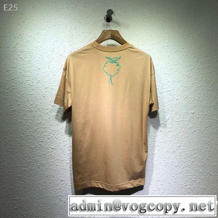 3色可選 夏らしい爽やかさ バーバリー BURBERRY  2019夏色っぽさ Tシャツ/ティーシャツ カジュアルを一歩大人に