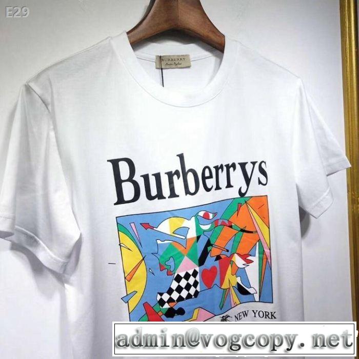 鮮度が手に入る Tシャツ/ティーシャツ 夏らしい品格が漂う  バーバリー BURBERRY 2色可選