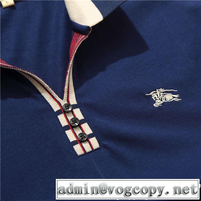清涼感とカジュアルスタイル 2019即旬な装いに BURBERRY バーバリー  半袖Tシャツ 4色可選