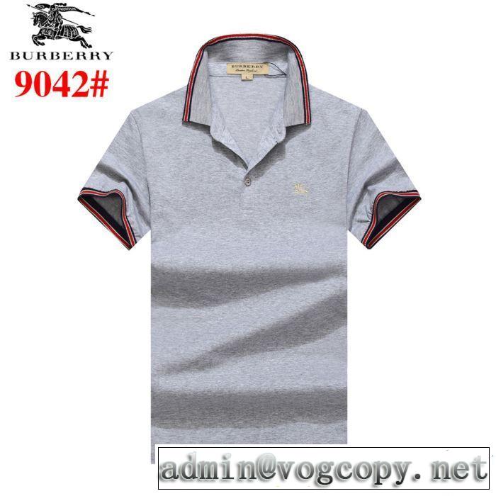 快適な着心地 BURBERRY バーバリー  半袖Tシャツ 4色可選 2019春夏も引き続きトレンド