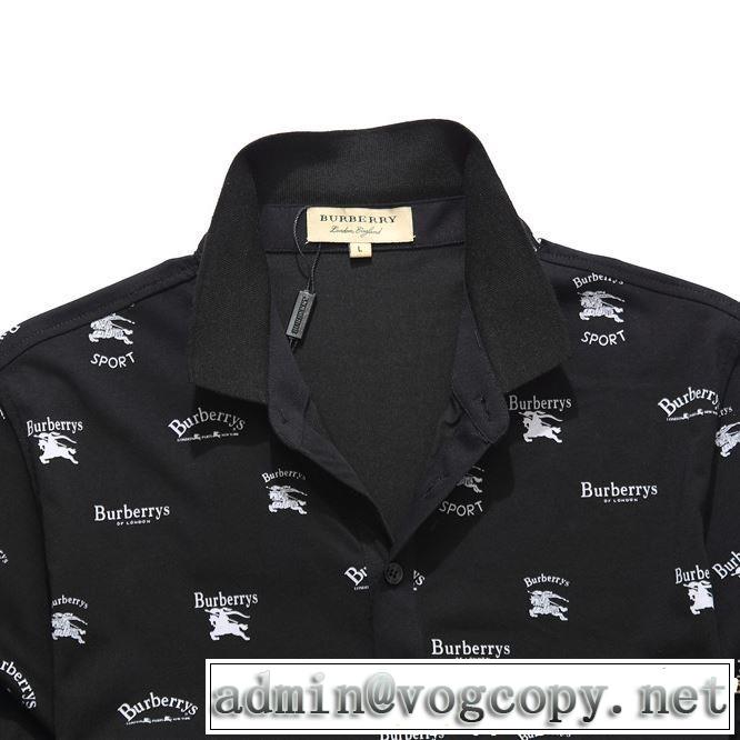 クールな印象を引き立て BURBERRY バーバリー  半袖Tシャツ 4色可選 2019年春夏シーズンの人気