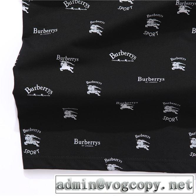 クールな印象を引き立て BURBERRY バーバリー  半袖Tシャツ 4色可選 2019年春夏シーズンの人気