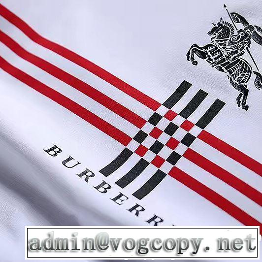 春夏の流行り2019新品 おしゃれデザインも大人気 BURBERRY バーバリー  半袖Tシャツ 3色可選