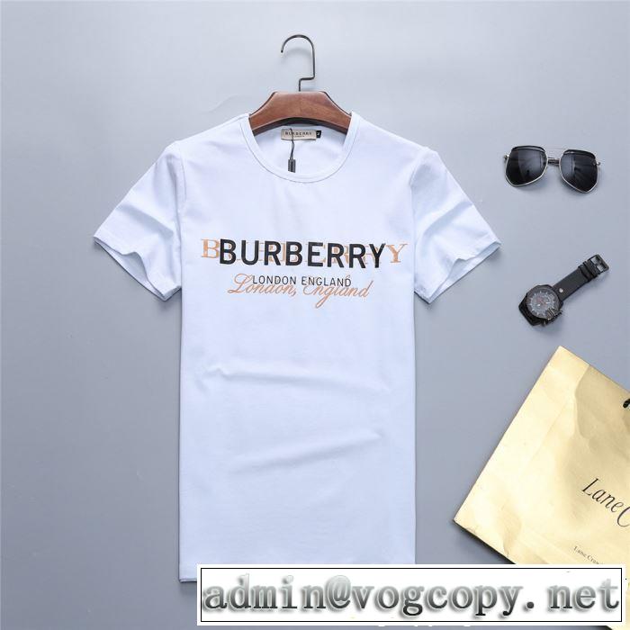 2019春夏トレンドアイテム BURBERRY バーバリー  半袖Tシャツ 2色可選 今流行のストリート上品