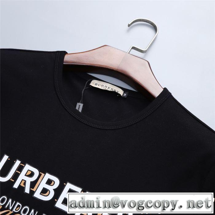 2019春夏トレンドアイテム BURBERRY バーバリー  半袖Tシャツ 2色可選 今流行のストリート上品