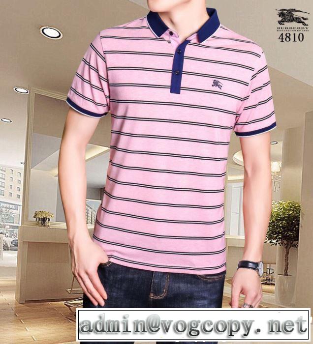 3色可選 半袖Tシャツ BURBERRY バーバリー 海外セレブは大人気 2019春夏人気トレンドアイテム