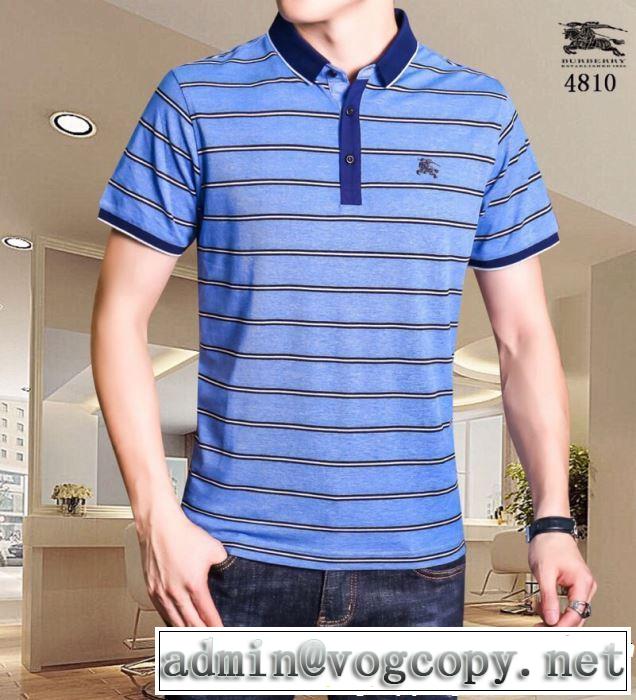 3色可選 半袖Tシャツ BURBERRY バーバリー 海外セレブは大人気 2019春夏人気トレンドアイテム