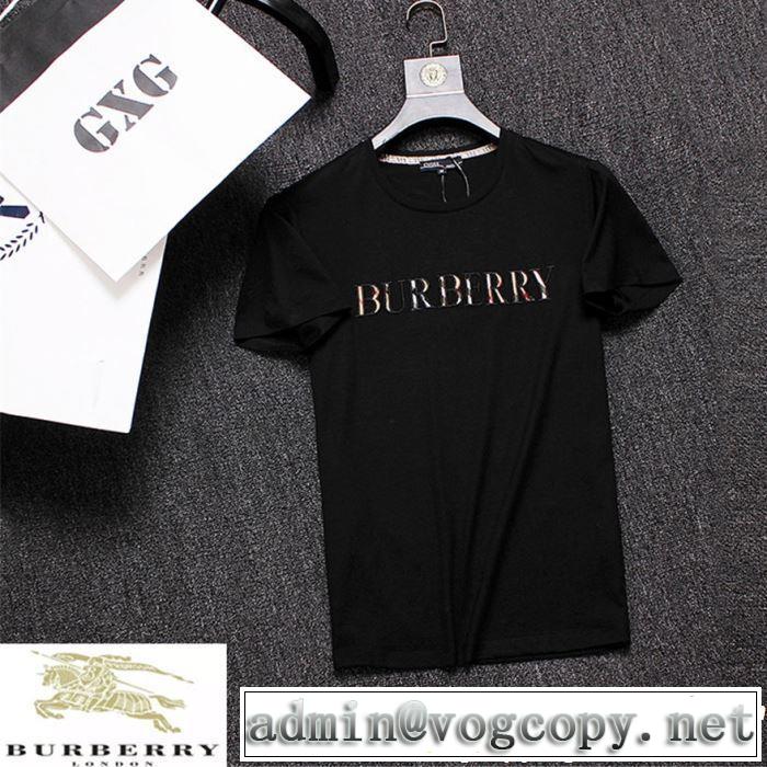BURBERRY バーバリー  半袖Tシャツ 3色可選 2019年最新ファッション 今季は特に注目ファション