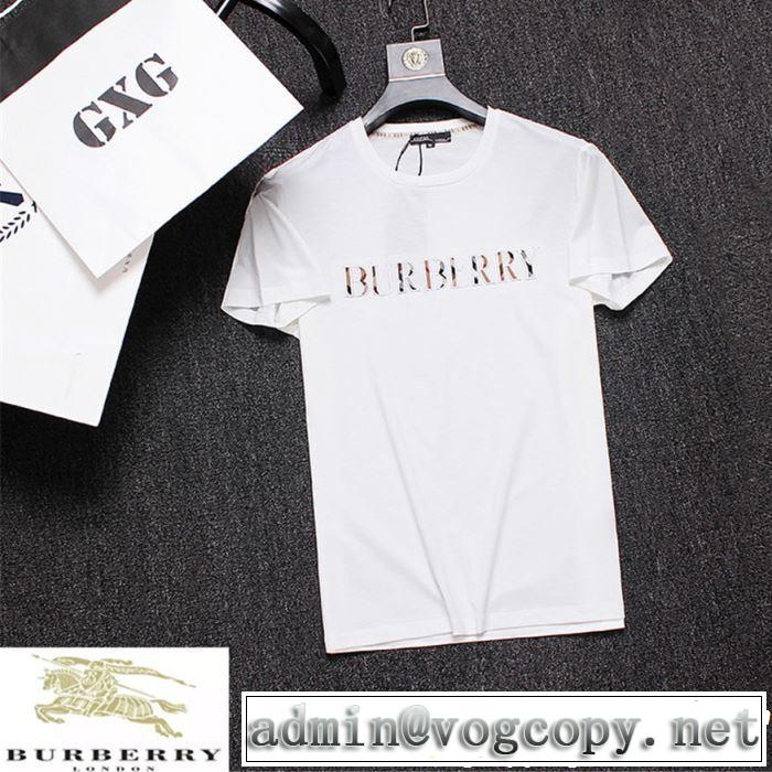 BURBERRY バーバリー  半袖Tシャツ 3色可選 2019年最新ファッション 今季は特に注目ファション