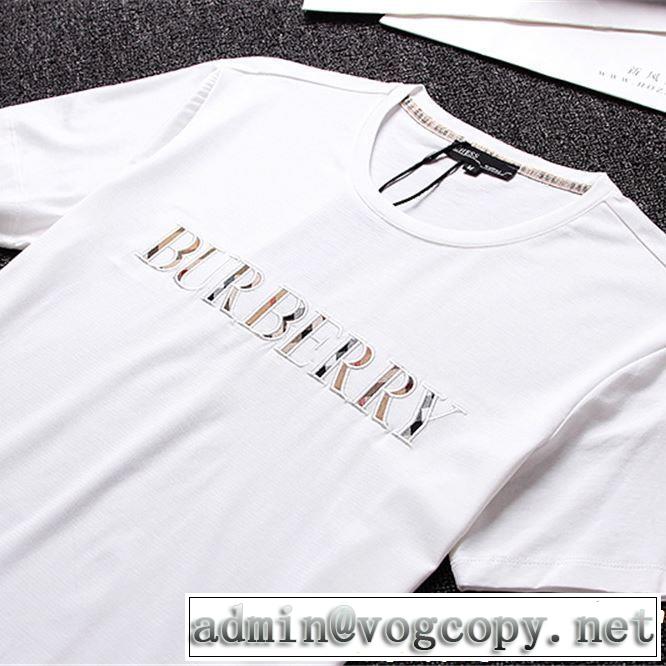 BURBERRY バーバリー  半袖Tシャツ 3色可選 2019年最新ファッション 今季は特に注目ファション