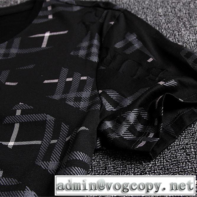 大人っぽいファション感 2019春夏も引き続き人気セール BURBERRY バーバリー  半袖Tシャツ 2色可選