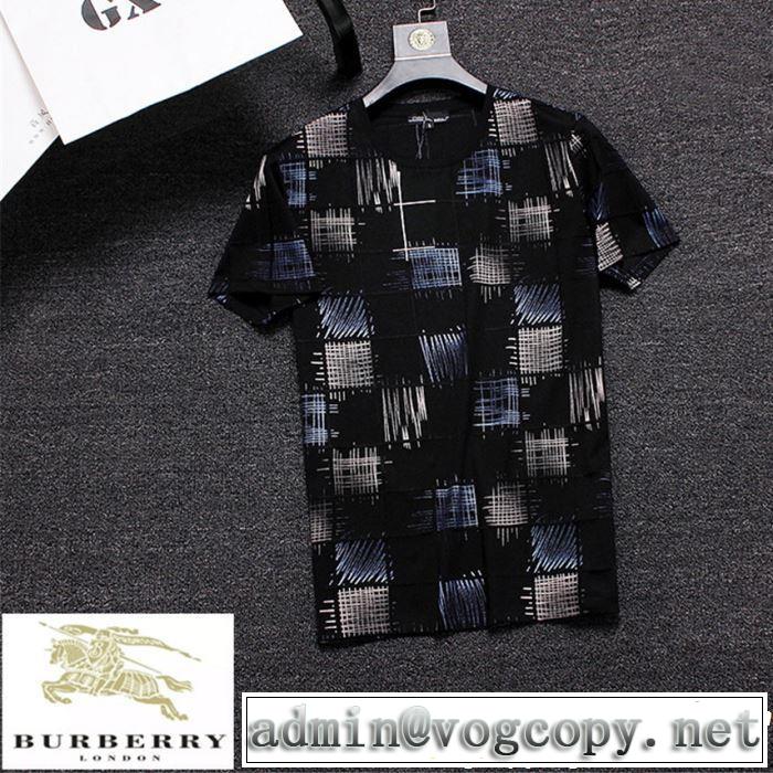 目を引く春夏トップス BURBERRY バーバリー  半袖Tシャツ 2色可選 2019年春夏流行ファッション