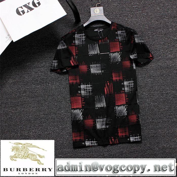 目を引く春夏トップス BURBERRY バーバリー  半袖Tシャツ 2色可選 2019年春夏流行ファッション