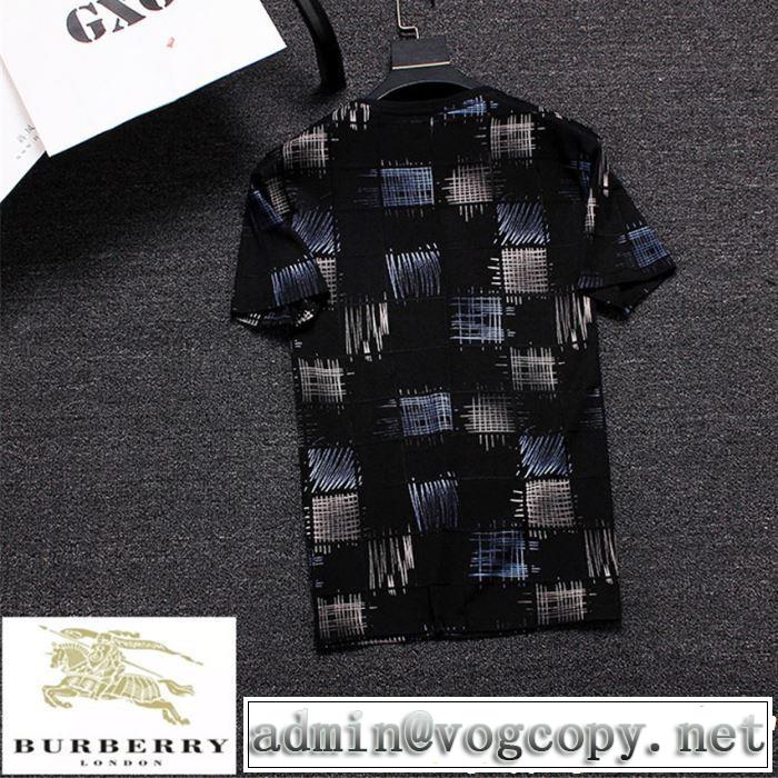 目を引く春夏トップス BURBERRY バーバリー  半袖Tシャツ 2色可選 2019年春夏流行ファッション