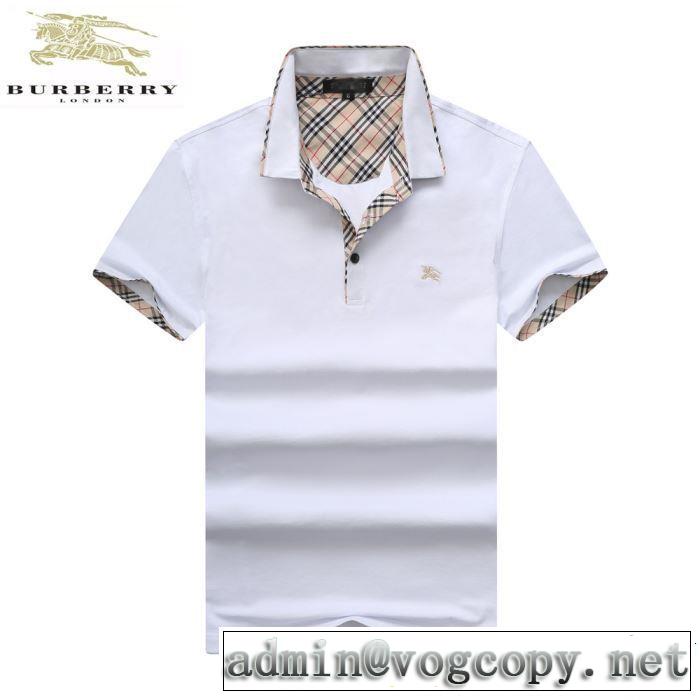 BURBERRY バーバリー  半袖Tシャツ 2色可選 柔らかい印象に上質 2019春夏トレンドアイテム