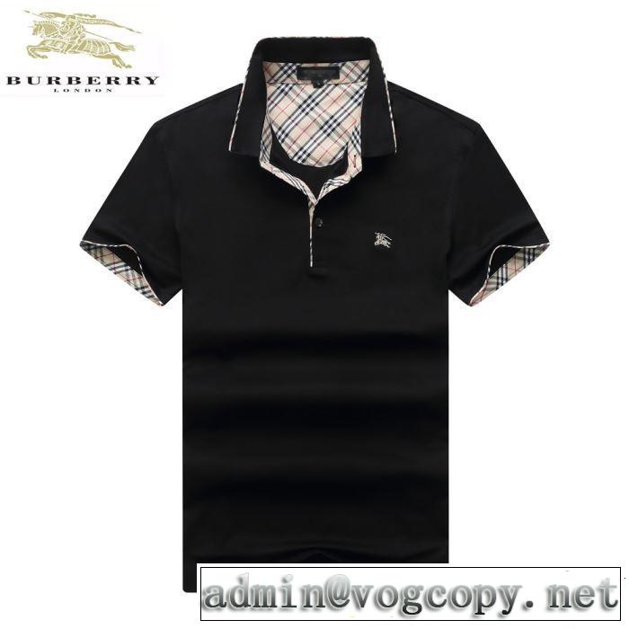 BURBERRY バーバリー  半袖Tシャツ 2色可選 柔らかい印象に上質 2019春夏トレンドアイテム