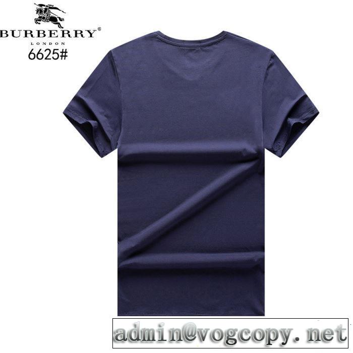 夏にぴったり限定アイテム BURBERRY バーバリー  半袖Tシャツ 4色可選 2019年最新ファッション