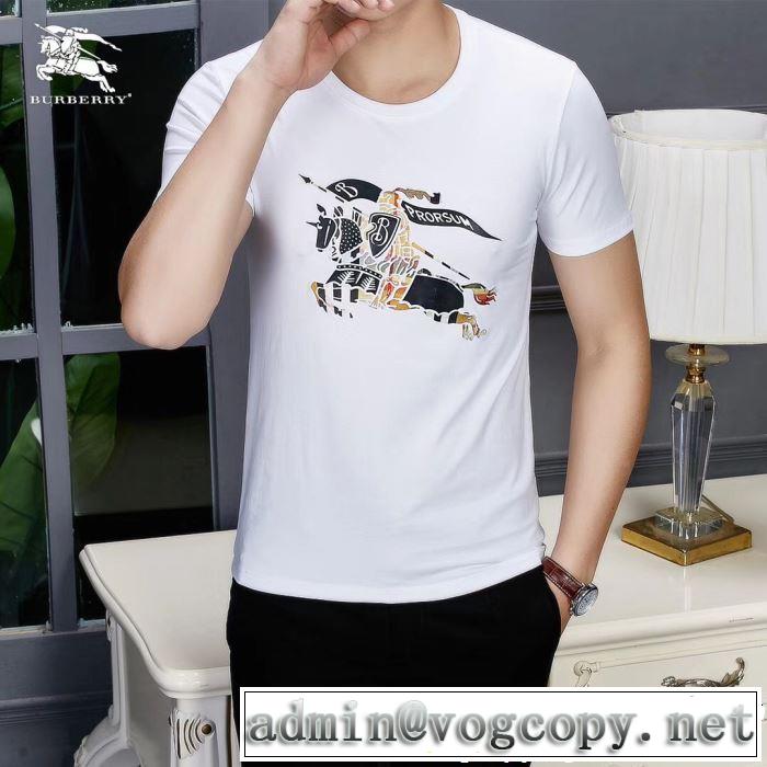 BURBERRY バーバリー  半袖Tシャツ 2色可選 ちょっと大人の印象 【2019春夏】最新コレクション