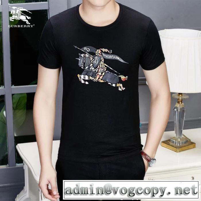 BURBERRY バーバリー  半袖Tシャツ 2色可選 ちょっと大人の印象 【2019春夏】最新コレクション