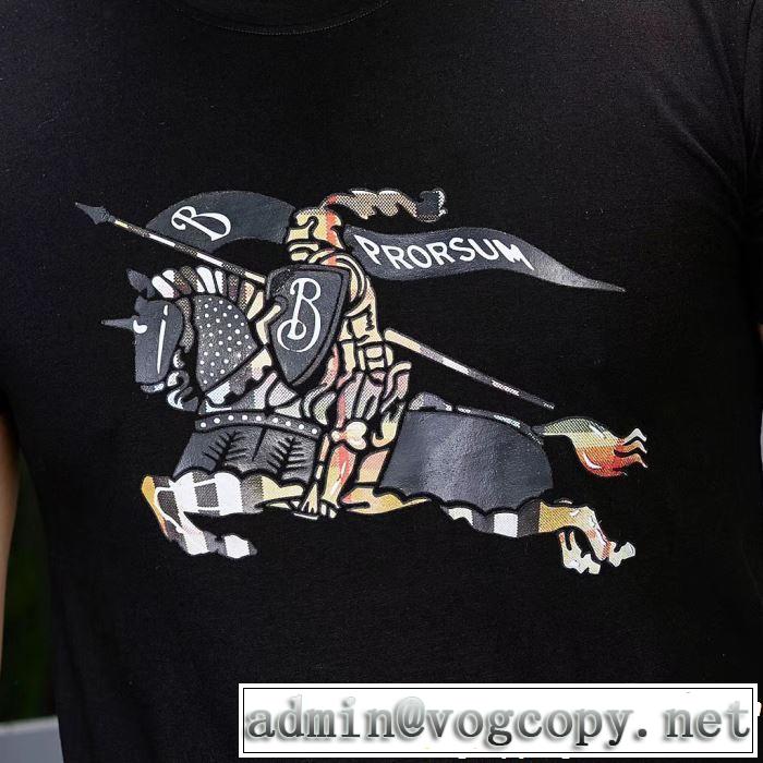 BURBERRY バーバリー  半袖Tシャツ 2色可選 ちょっと大人の印象 【2019春夏】最新コレクション