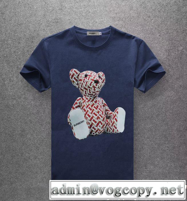 春夏の流行り2019新品 春夏！大人カジュアル BURBERRY バーバリー  半袖Tシャツ 多色可選