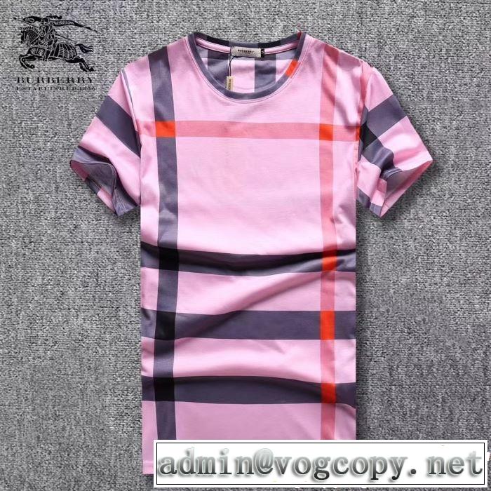 2019年春夏流行ファッション 大人可愛いスタイル BURBERRY バーバリー  半袖Tシャツ 3色可選