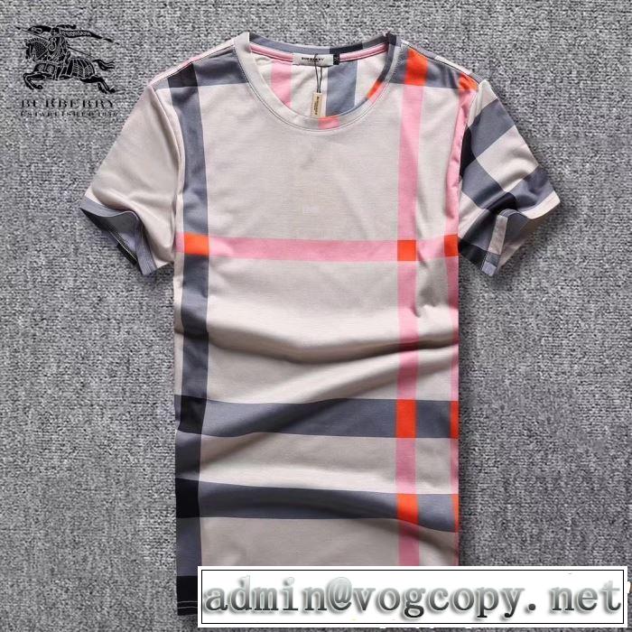 2019年春夏流行ファッション 大人可愛いスタイル BURBERRY バーバリー  半袖Tシャツ 3色可選