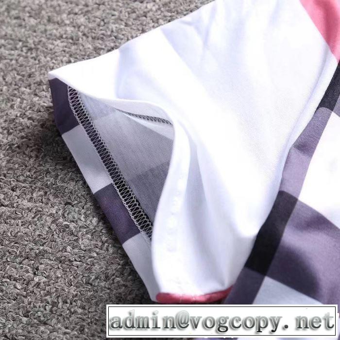 2019年春夏流行ファッション 大人可愛いスタイル BURBERRY バーバリー  半袖Tシャツ 3色可選