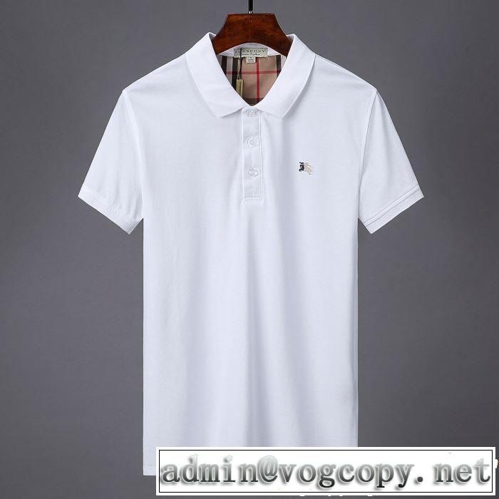 きちんと感が抜群 バーバリー BURBERRY Tシャツ/ティーシャツ 3色可選 2019春夏トレンドアイテム