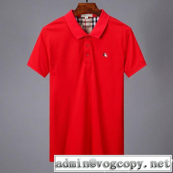 きちんと感が抜群 バーバリー BURBERRY Tシャツ/ティーシャツ 3色可選 2019春夏トレンドアイテム