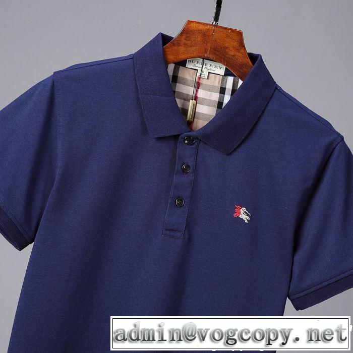 きちんと感が抜群 バーバリー BURBERRY Tシャツ/ティーシャツ 3色可選 2019春夏トレンドアイテム