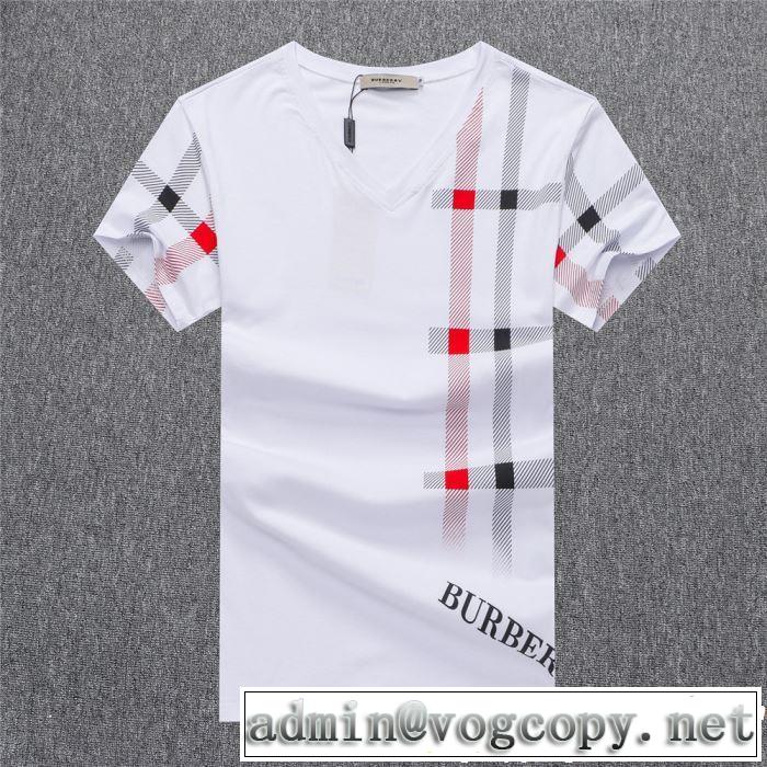 Tシャツ/ティーシャツ 3色可選 2019年春夏シーズンの人気 軽やかな素材感 バーバリー BURBERRY