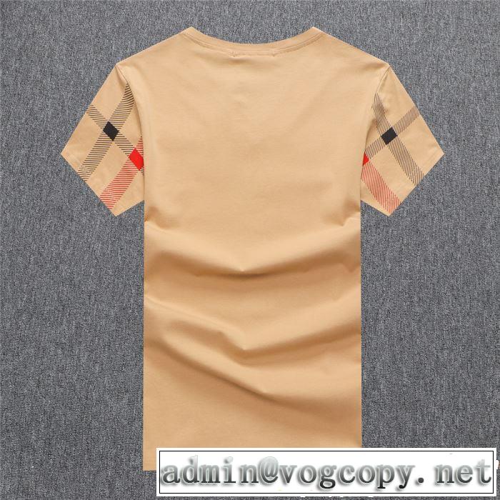 Tシャツ/ティーシャツ 3色可選 2019年春夏シーズンの人気 軽やかな素材感 バーバリー BURBERRY
