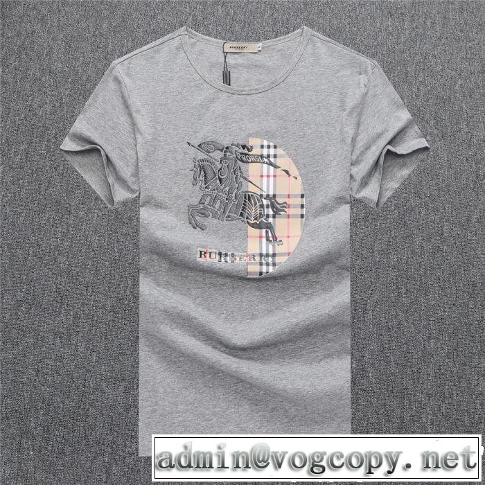 3色可選 2019年春夏のトレンドアイテム 風通しのよい バーバリー BURBERRY Tシャツ/ティーシャツ