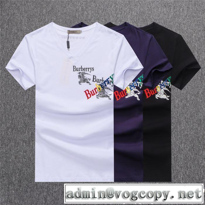 2019年春夏流行ファッション カジュアルさ バーバリー BURBERRY Tシャツ/ティーシャツ 2色可選