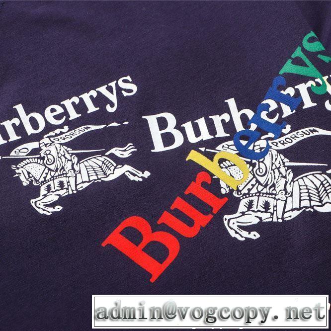 2019年春夏流行ファッション カジュアルさ バーバリー BURBERRY Tシャツ/ティーシャツ 2色可選