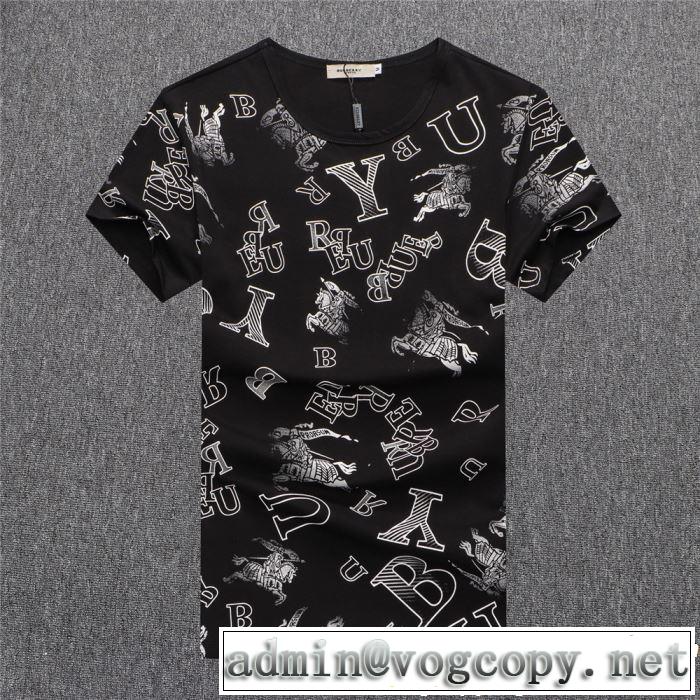 バーバリー BURBERRY Tシャツ/ティーシャツ 3色可選 2019夏ファション新品 きれいめ派に上質