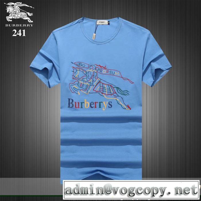 BURBERRY Tシャツ/ティーシャツ 3色可選 2019夏色っぽさ おしゃれデザインも大人気 バーバリー