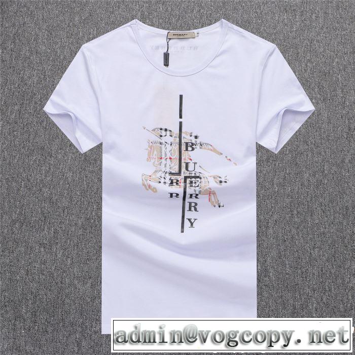 Tシャツ/ティーシャツ 3色可選 おしゃれな夏ファッション2019 快適な着心地 バーバリー BURBERRY