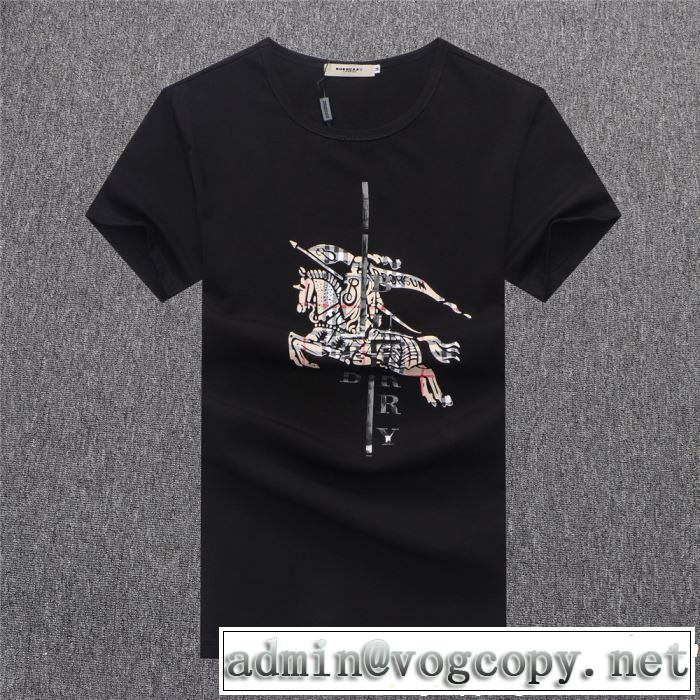 Tシャツ/ティーシャツ 3色可選 おしゃれな夏ファッション2019 快適な着心地 バーバリー BURBERRY