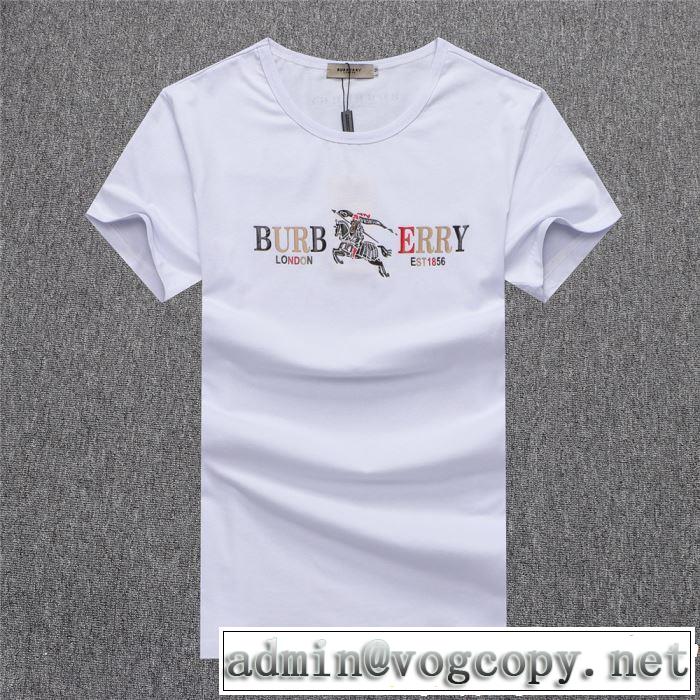 2色可選 大人カジュアル夏ファッション2019 バーバリー BURBERRY Tシャツ/ティーシャツ