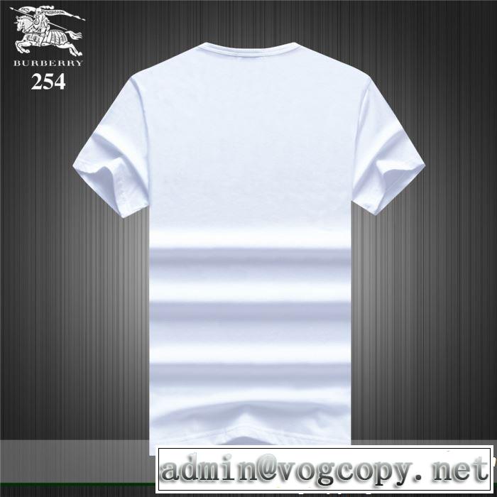 2019年の春夏に着たい 大人っぽく仕上げ バーバリー BURBERRY Tシャツ/ティーシャツ 3色可選