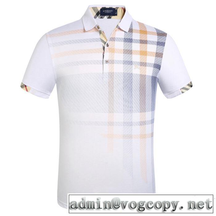 透け感優しい バーバリー BURBERRY Tシャツ/ティーシャツ 2色可選 《2019年》今、注目のストリート