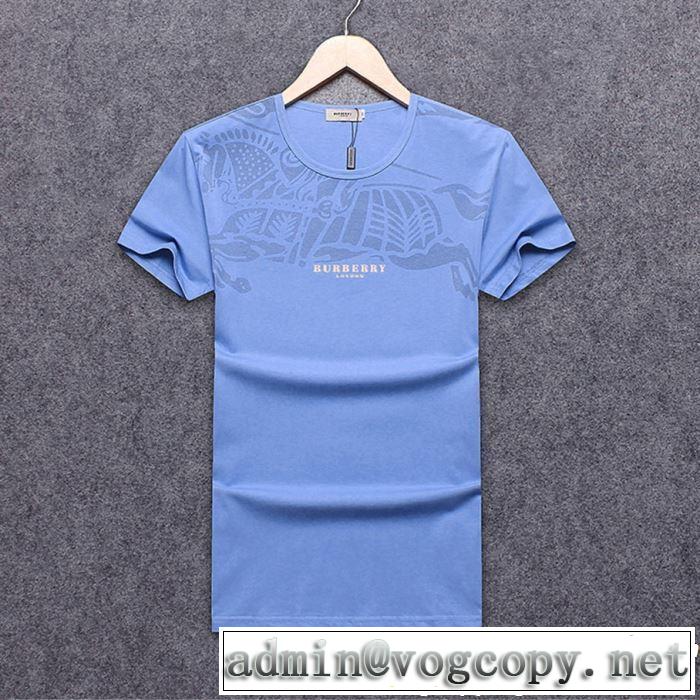 3色可選 2019SSのトレンド商品 風通しのよい バーバリー BURBERRY Tシャツ/ティーシャツ