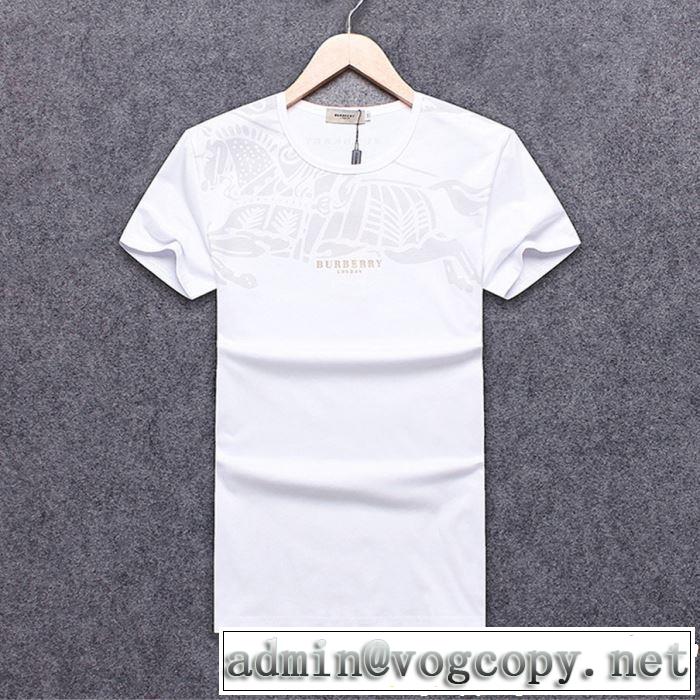 3色可選 2019SSのトレンド商品 風通しのよい バーバリー BURBERRY Tシャツ/ティーシャツ