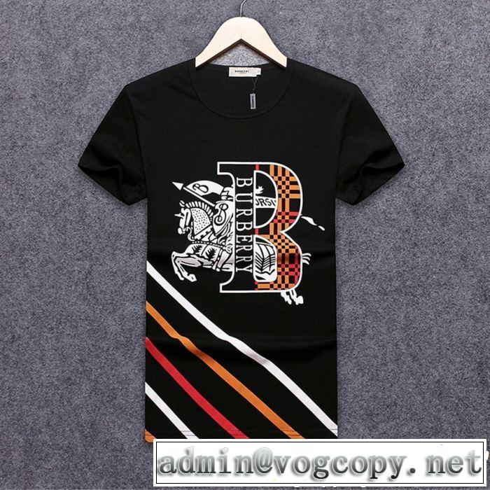 2019春夏トレンドアイテム 爽やかさ バーバリー BURBERRY Tシャツ/ティーシャツ 3色可選
