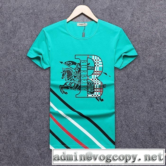 2019春夏トレンドアイテム 爽やかさ バーバリー BURBERRY Tシャツ/ティーシャツ 3色可選